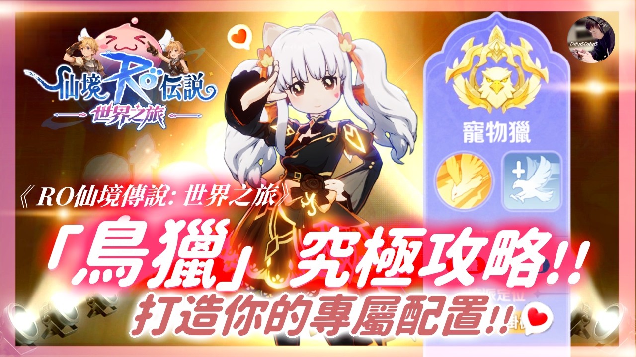 【RO:世界之旅】「鳥獵」進階二轉究極攻略！打造屬於你的專業配置！乾貨很多~要自己吸收！#CC字幕 #獵人 #RO仙境傳說 #RO世界之旅 #ROW｜DingDing