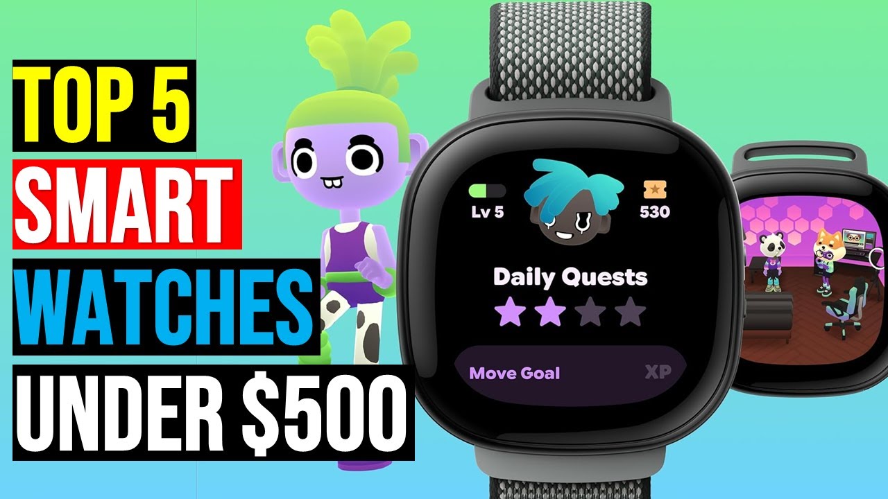 ✅ Top: 5 Best Smartwatches Under $500 for 2025 || The Best Smartwatches Under $500 in 2025 - Reviews
