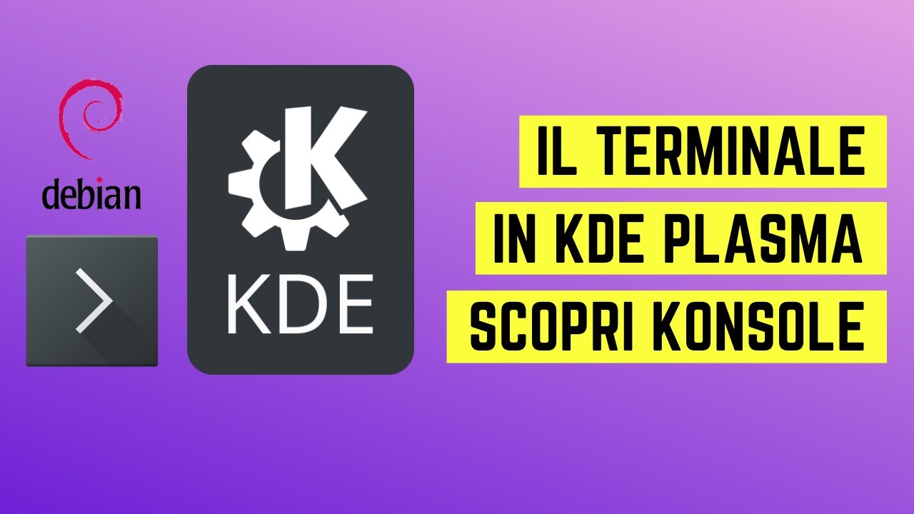Konsole: l'emulatore di terminale di KDE