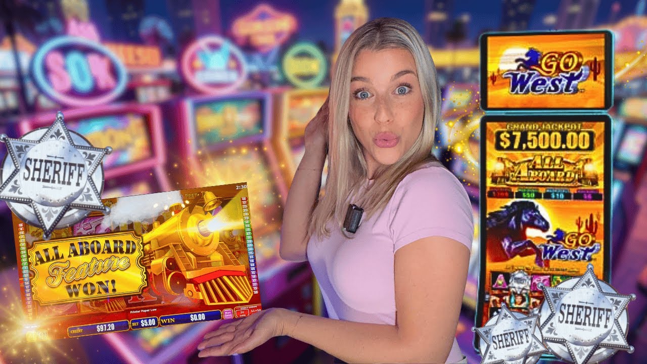 WILD Ride On ALL ABOARD Slot Machine 