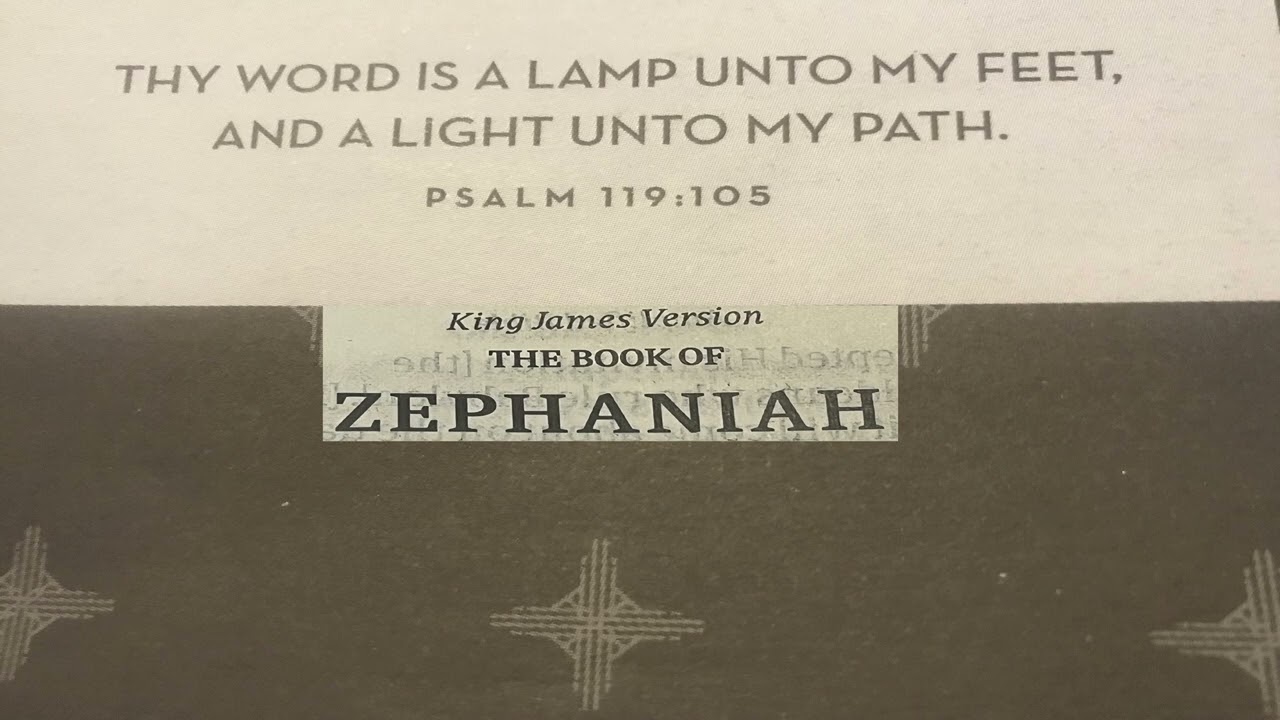 King James Version (KJV) Audio Holy Bible - Old Testament - Zephaniah - Chapter 3