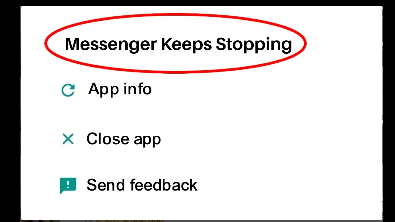 How To Fix Messenger Keeps Stopping Error Problem Solved on Android