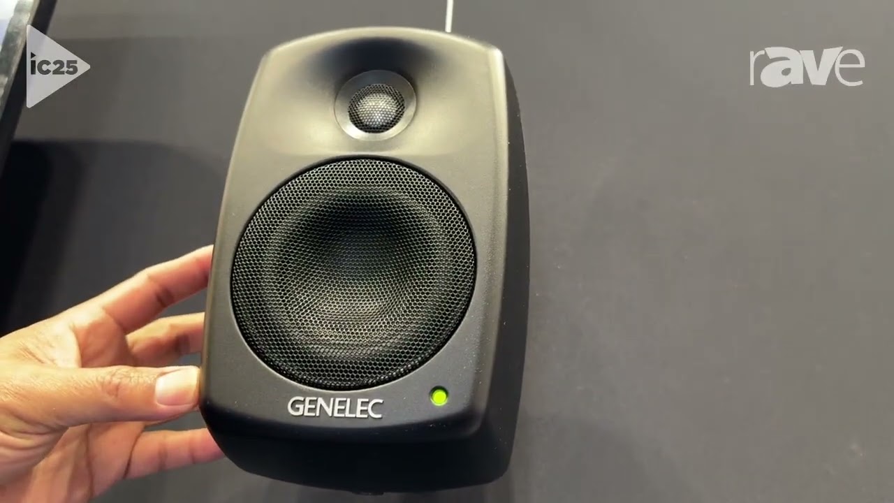 InfoComm 2025: Genelec Shows Off 4420A Smart IP Compact PoE Installation Speaker