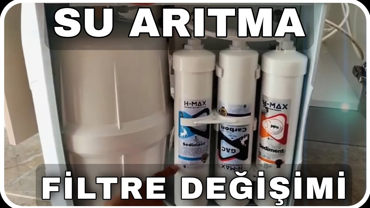KAPALI KASA SU ARITMA CİHAZI FİLTRE DEĞİŞİMİ - AYRINTILI ANLATIM