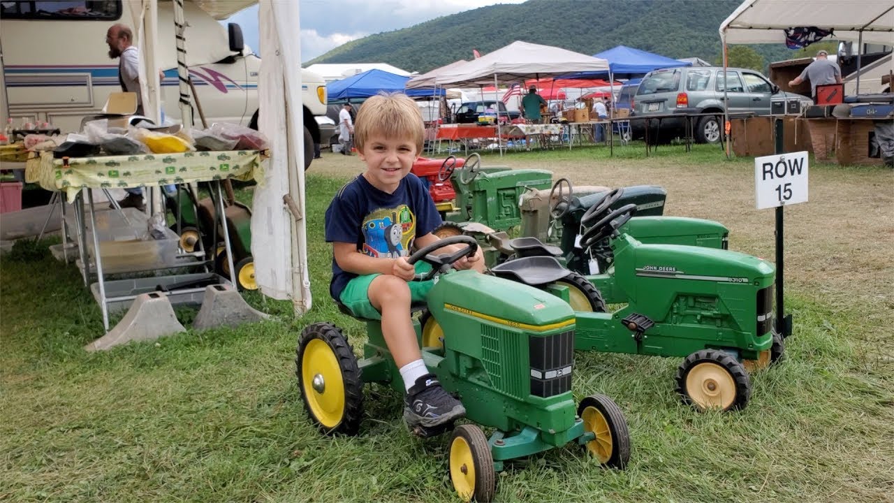 We Found a Kids Sized Tractor