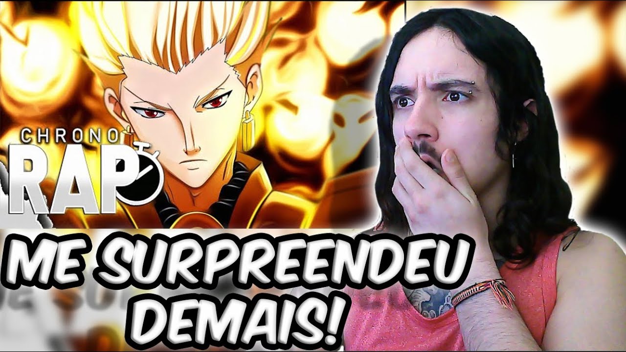 (QUE LINDO!) REAGINDO a Gilgamesh (Fate) - O REI DOS HERÓIS - ChronoRap -16 (Prod. Tander) | REACT