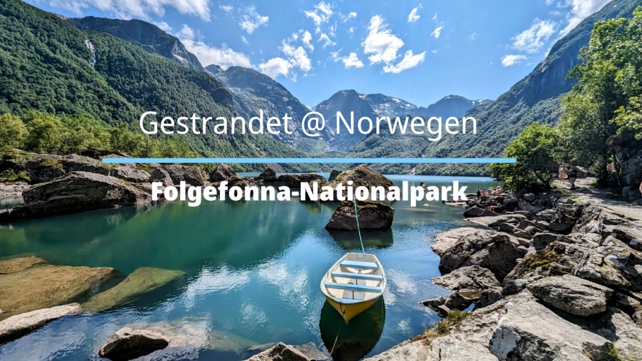 Gestrandet @ Norwegen - Folgefonna-Nationalpark / Bondhusvatnet