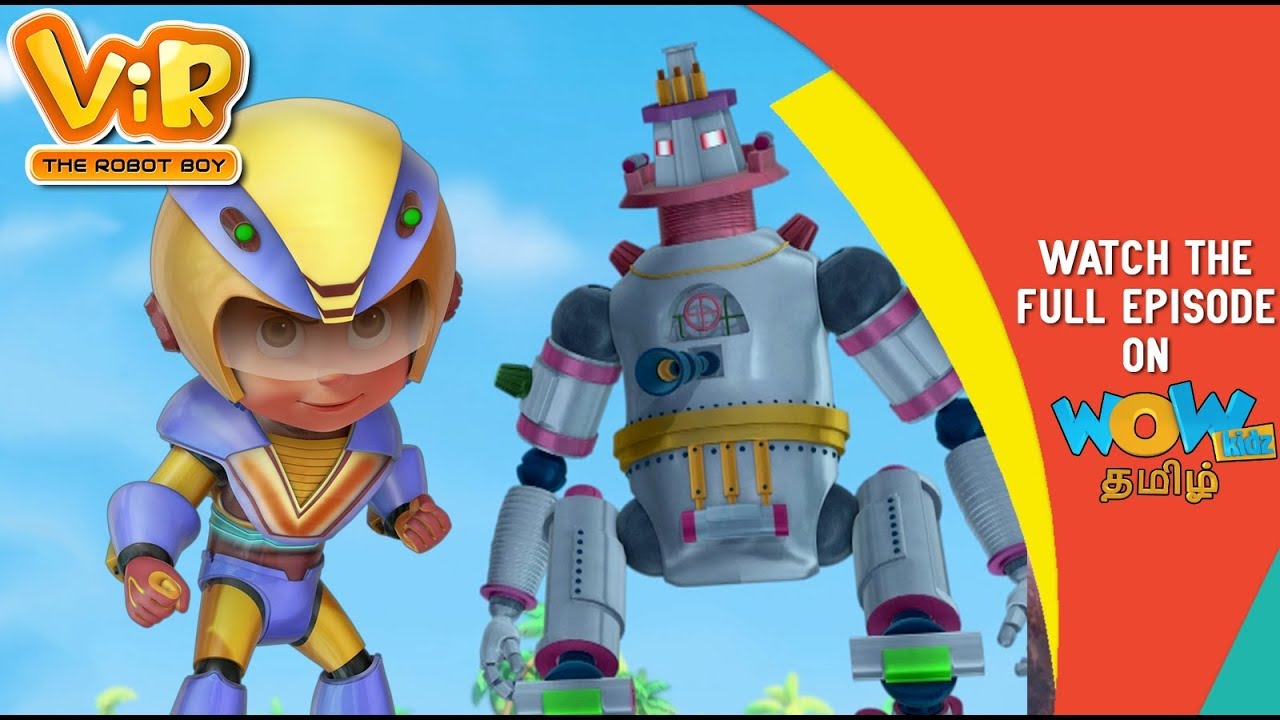 தமிழ் கதை | Vir The Robot Boy | Factroid Attack | WowKidz தமிழ்