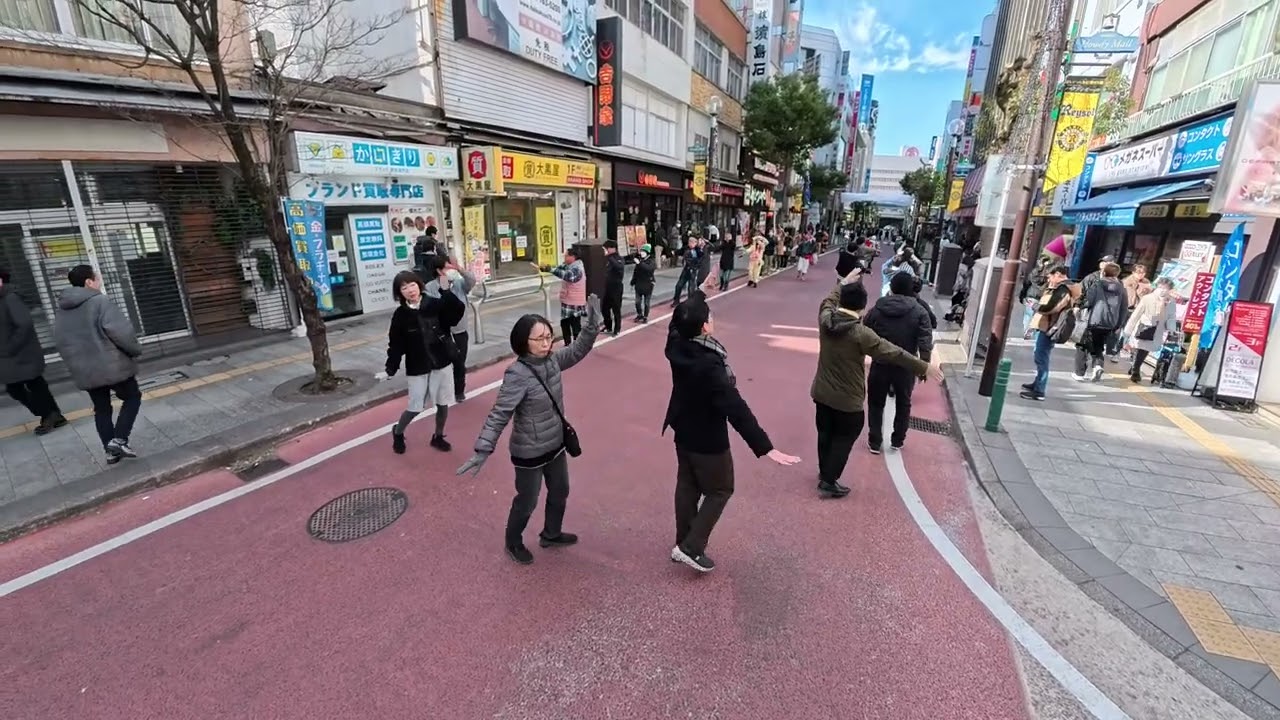 【東京音頭】（原田直之）　ハウディモール盆踊り８　2026年1月25日　千葉県柏駅東口