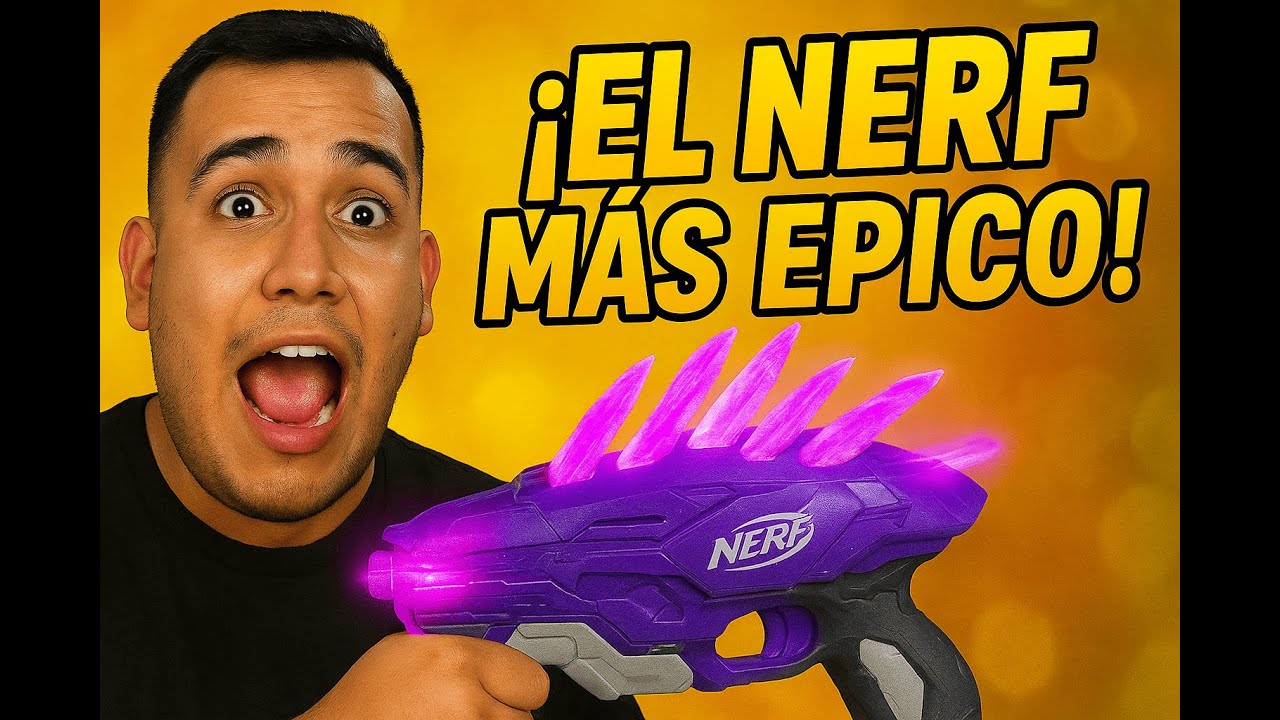 UNBOXING ÉPICO del Aguijoneador NERF Halo! - El Needler Más Brutal 🔥"
