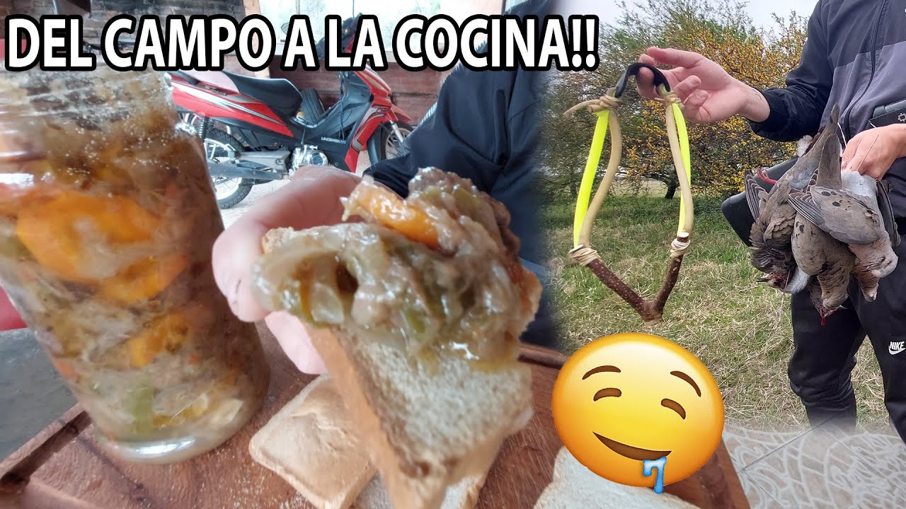 Escabeche de Palomas Torcazas! 🍲 Receta de la Caza de Palomas!!🕊