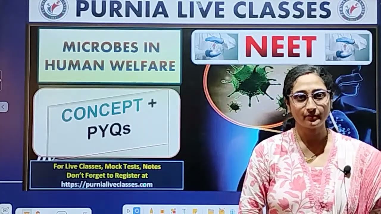 NEET I ZOOLOGY I MICROBES IN HUMAN WELFARE I CONCEPT + PYQS I LECTURE- 01