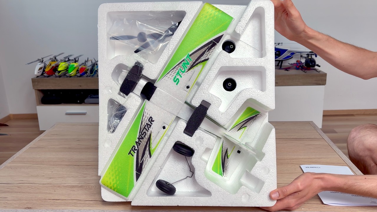 Trainstar Stunt RC Plane - 2s/3s Brushless | Unboxing & Maiden Flights | VolantexRC