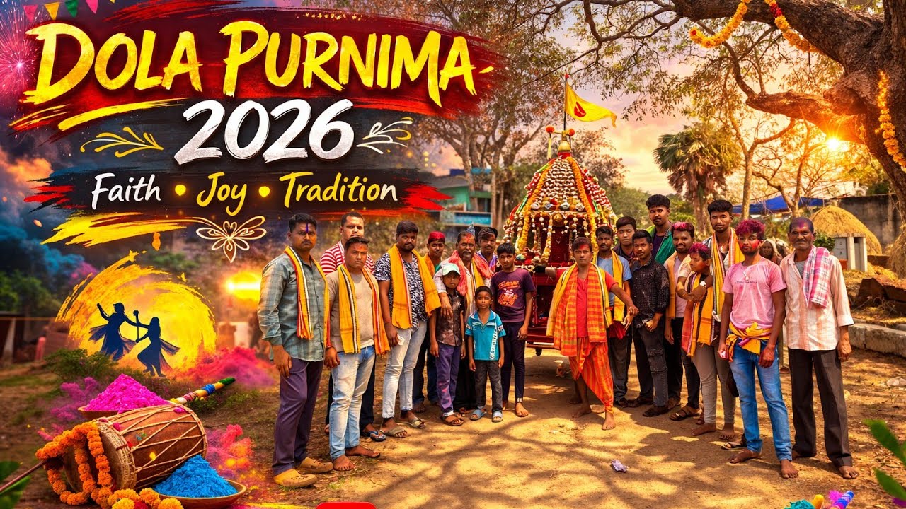 Dola purnima 2026 I Jorakani Dola Jatra I #jorakani #mbcmasti #dolapurnima 