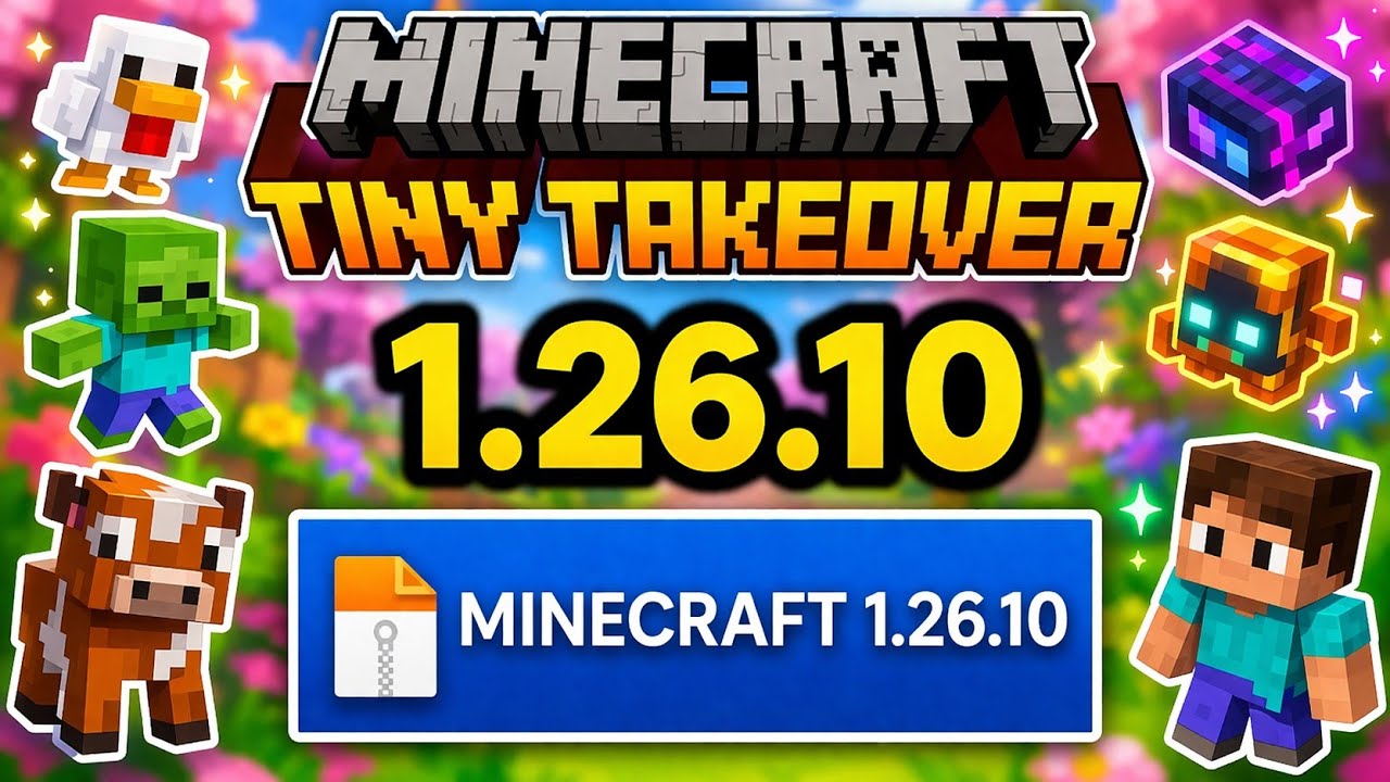 Minecraft 26.10 Official Version Released | Minecraft 26.10 Latest Update - kzux