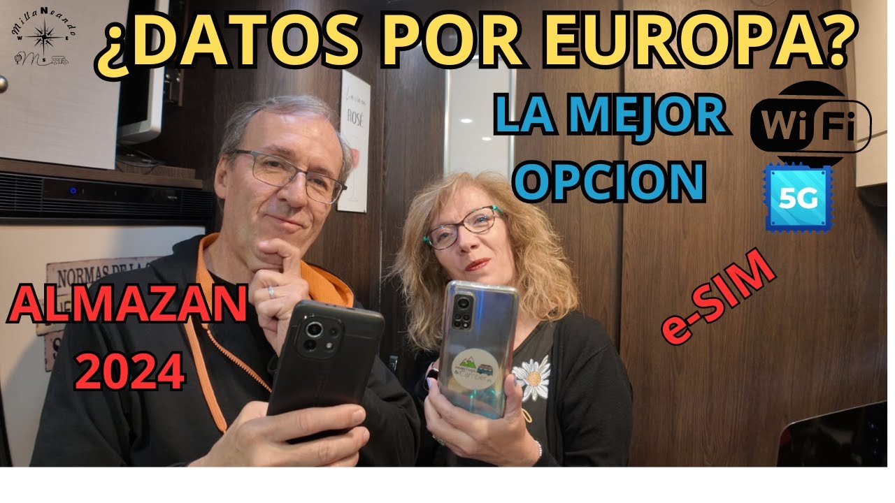 ¿DATOS POR EUROPA? | MILLANEANDO POR EUROPA  en AUTOCARAVANA 🚐