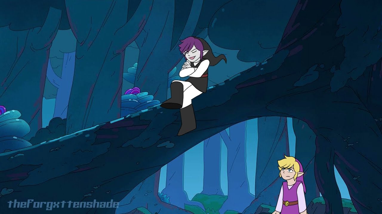 A chat in the woods || Shadow Link & Vio animation || Legend of Zelda