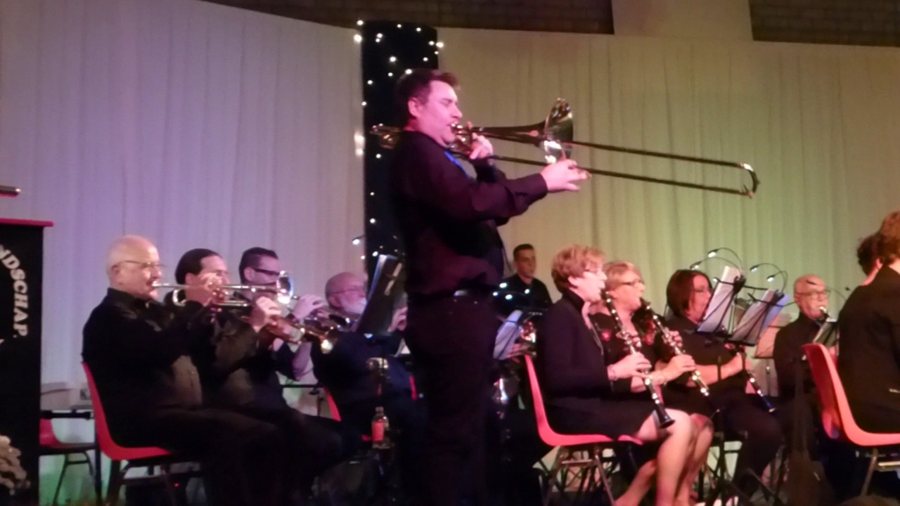 Theme from Love Story voor bastrombone