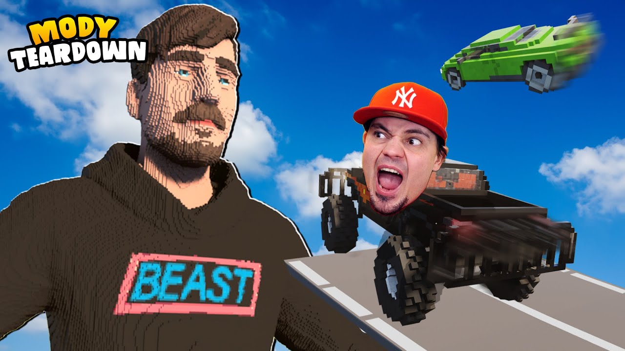 🚗 SAMOCHODY vs MR BEAST w TEARDOWN (Mody)