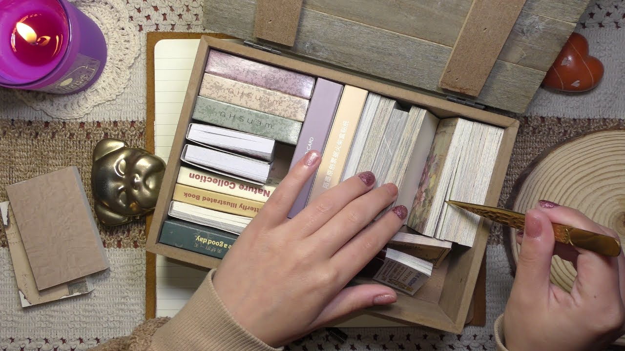 ASMR 🎧 I'll Keep The Picture of You Foreverㅣ#papertherapy #asmr #scrapbooking #papercraft #journal
