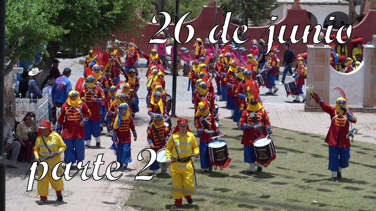 Fiesta de Pánuco 26 de junio 2024 parte 2/3 en honor a San Juan Bautista
