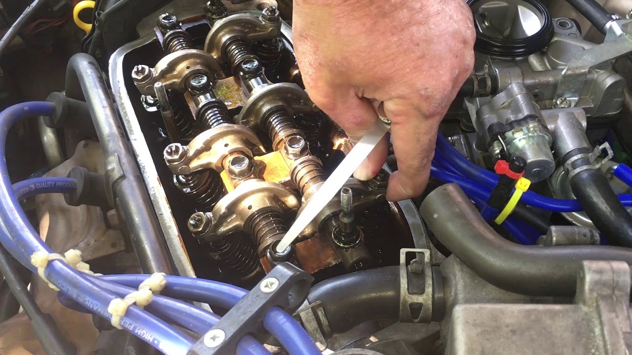 Valve clearances kancil 850 auto