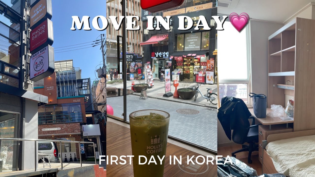 Dorm Move in Day! | نقلت لسكن الجامعة بكوريا + اول يوم بسيول🎉