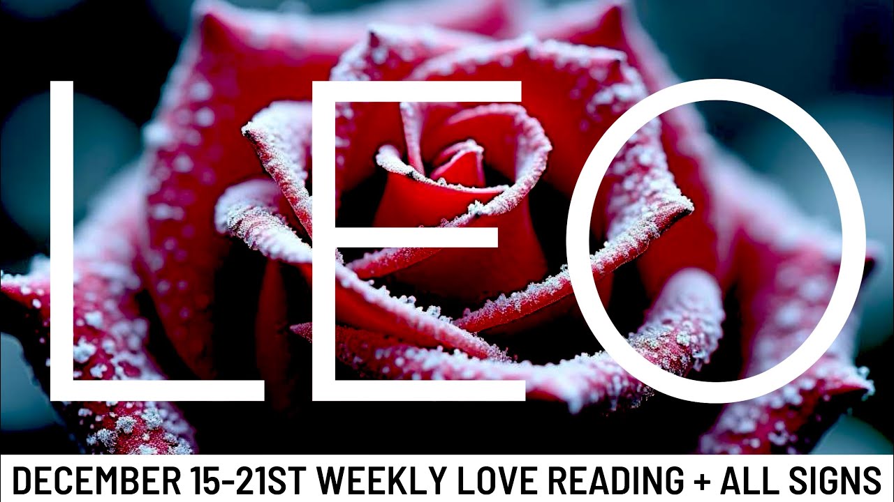 LEO- THE SILENCE IS BROKEN AS A CONVERSATION SPARKS HEALING!! - December Weekly Love Tarot 2025