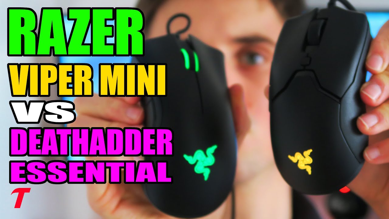 Razer Viper Mini против Razer Deathadder Essential — не подлежит обсуждению! (Сравнение игровых м...