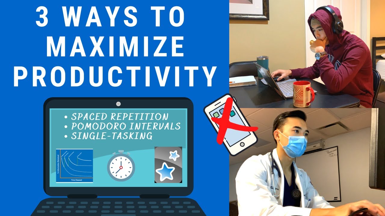 How I study and work 100+ hours a week (how to be more productive)