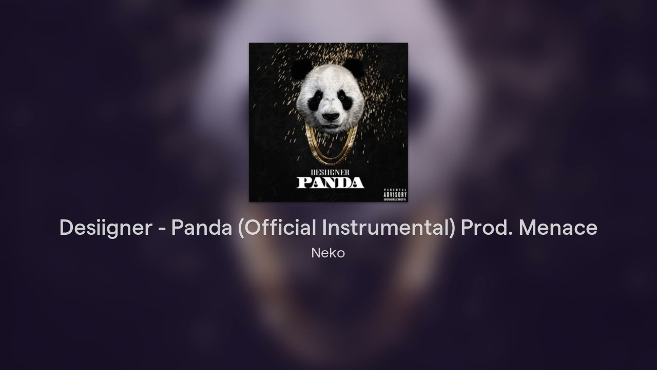 Desiigner - Panda (Official Instrumental) Prod. Menace