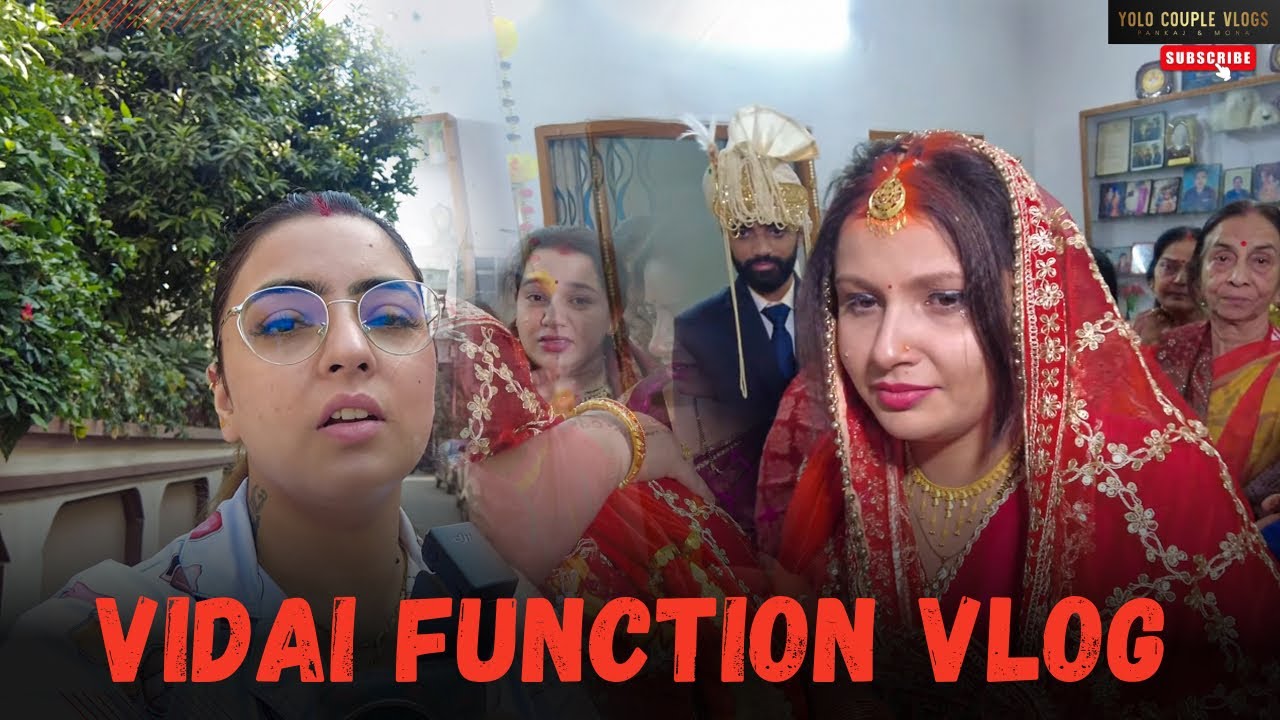 Vidai 😨😨 | lucknow Vlogs Day 3 | Family Vlog | Couple Vlog