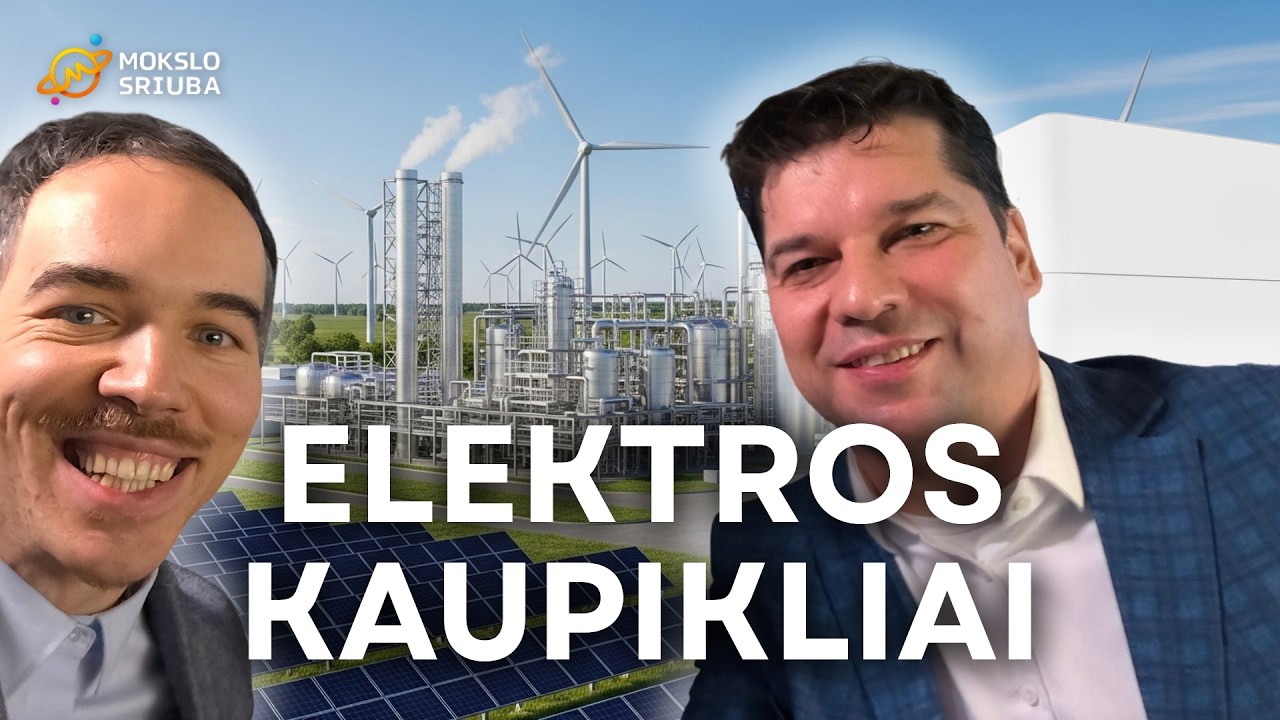 Apie elektros kaupiklius (baterijas) pasakoja energetikos ekspertas Daivis Virbickas