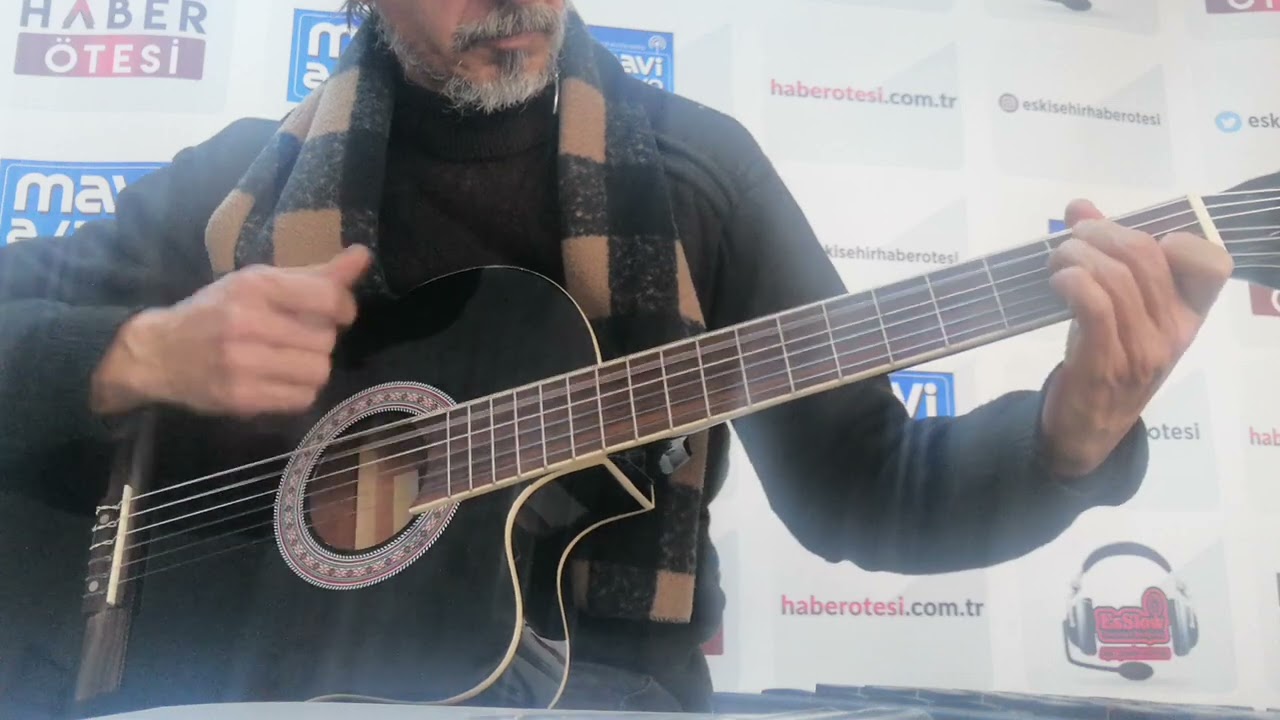Gitarda kapatma ritim egzersizi
