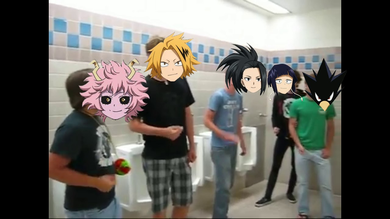 Trying to convince bakugou to play the drums