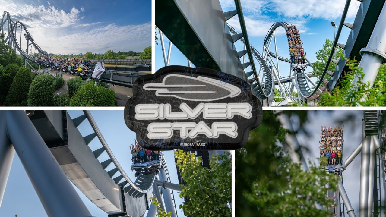 SILVER STAR - EUROPA PARK - Rust Germany 🇩🇪  [4K]