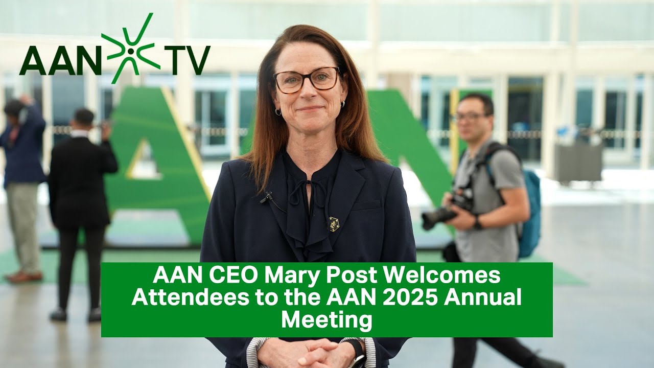 AAN CEO Mary Post Welcomes Attendees to the AAN 2025 Annual Meeting - American Academy of Neurology