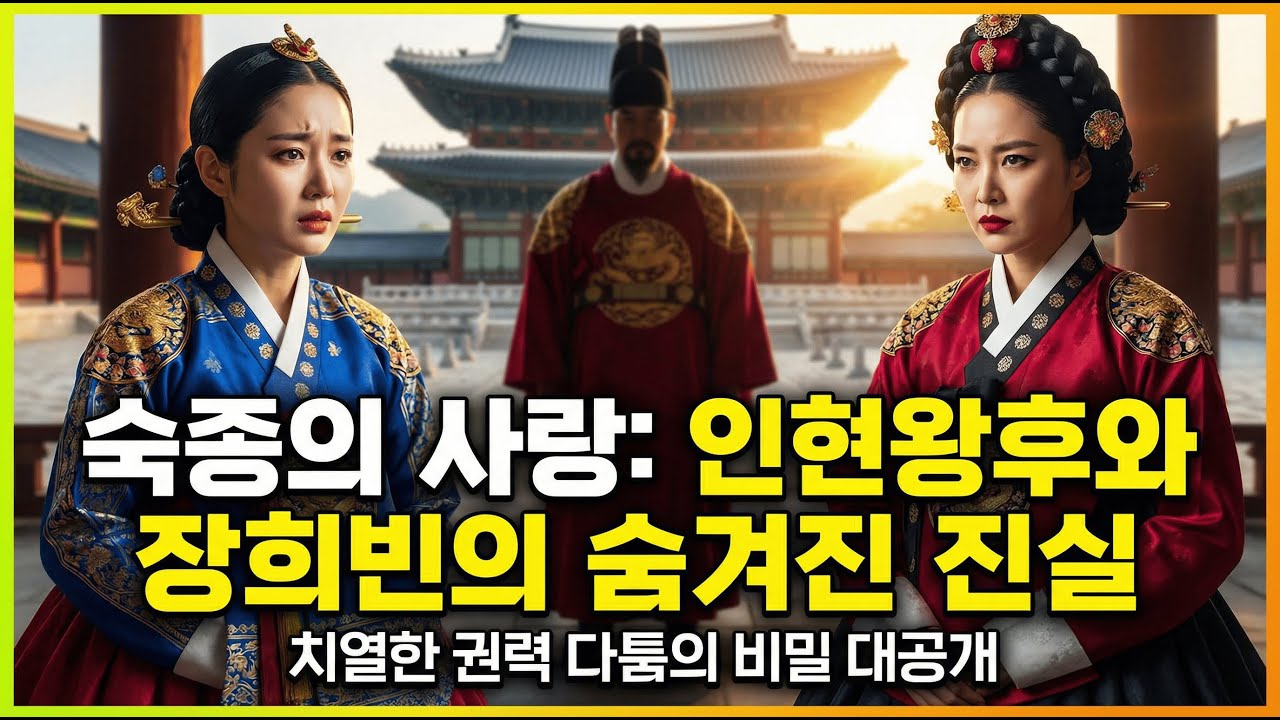 왜 숙종은 두 여인을 희생했나? 두 여인과 왕의 비극적 이야기!ㅣ조선시대ㅣ한국사ㅣ역사인물