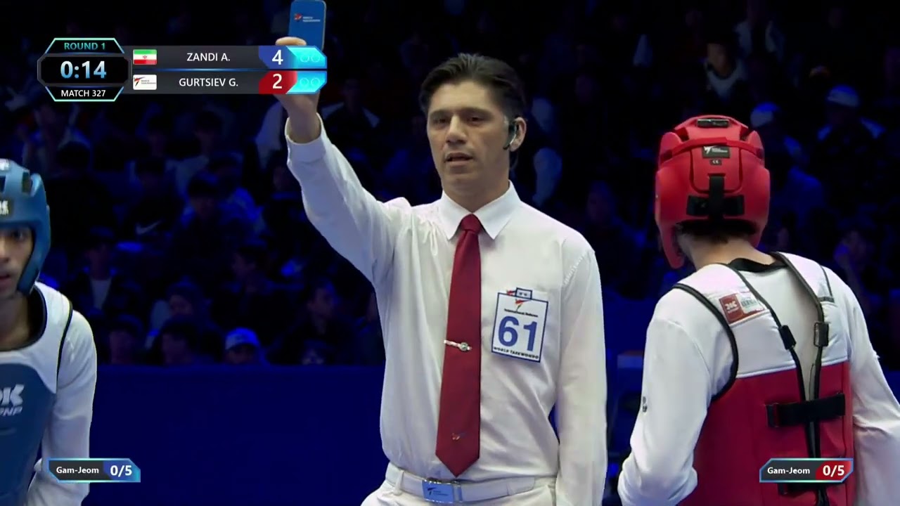 327 Final M-58kg - Abolfazl ZANDI IRI - Georgii GURTSIEV AIN