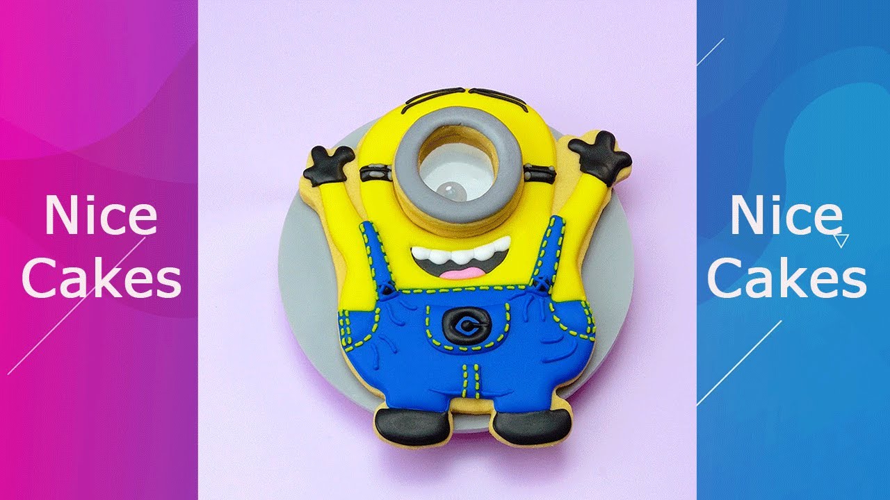 Quick & Cute Minion Cookie