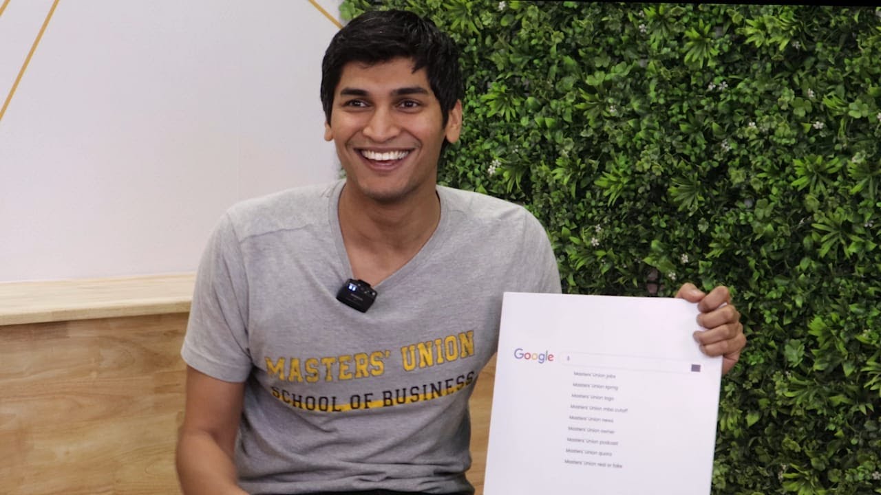 Masters' Union Most Searched Questions Ft. Pratham Mittal