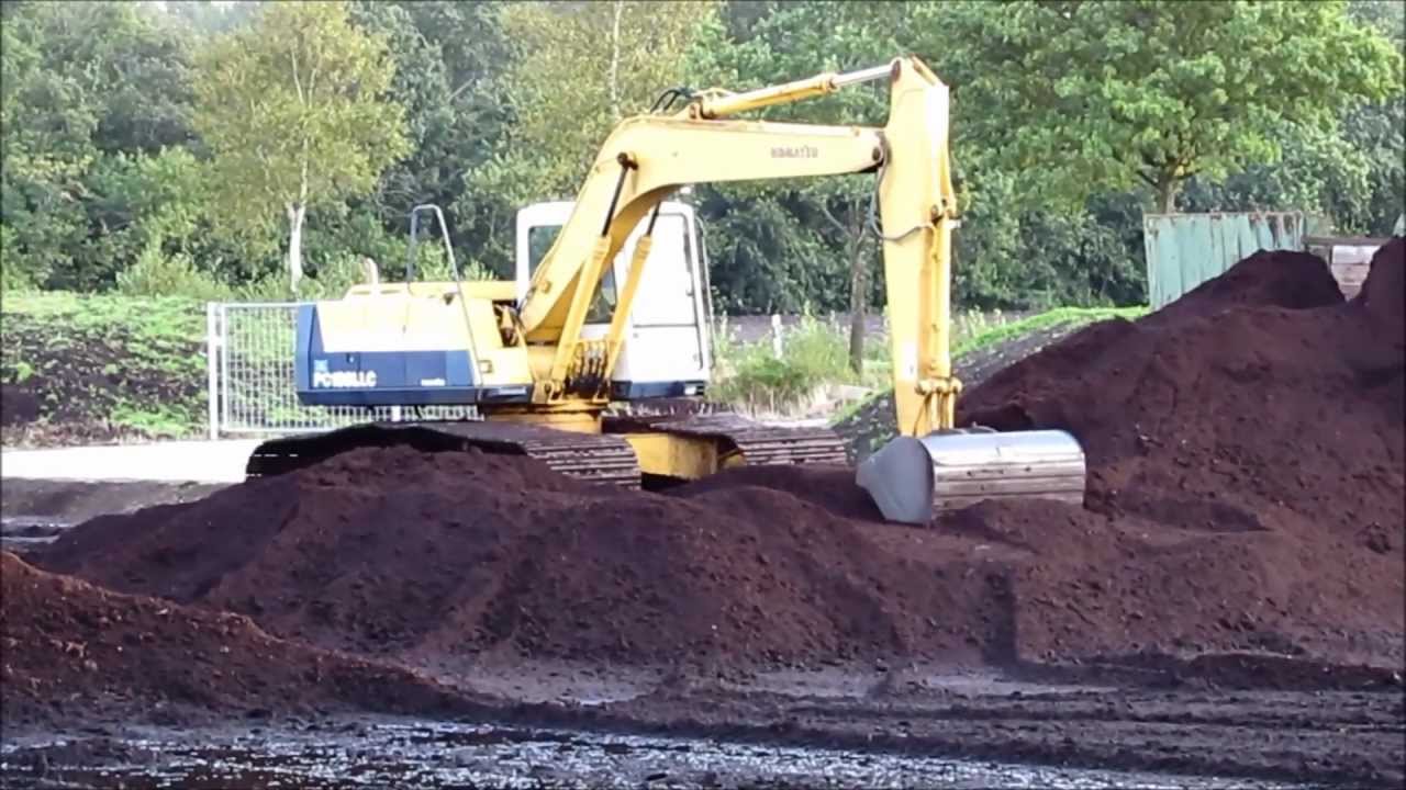 Torfabbau Torfgewinnung in Marcardsmoor Wiesmoor Ostfriesland