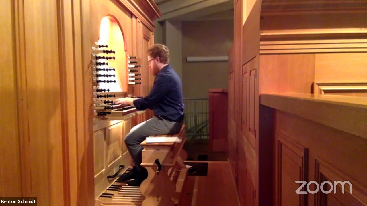RECITAL: Benton Schmidt (organ)
