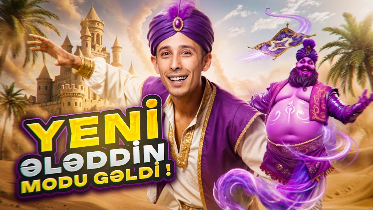 CİDDİ DEYİRSİZ?! ƏLƏDDİN MODU YENİDƏN PUBG MOBILE-DA