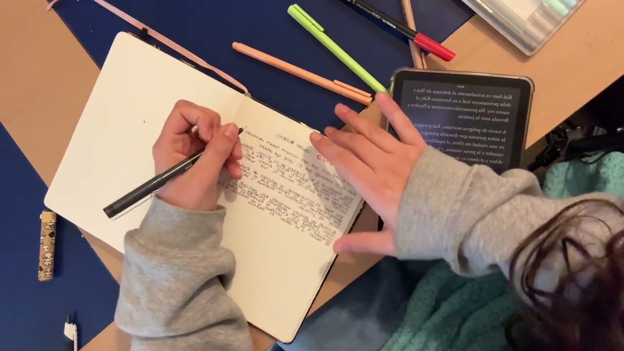 Journaling with me [booktube] 🫶🏻