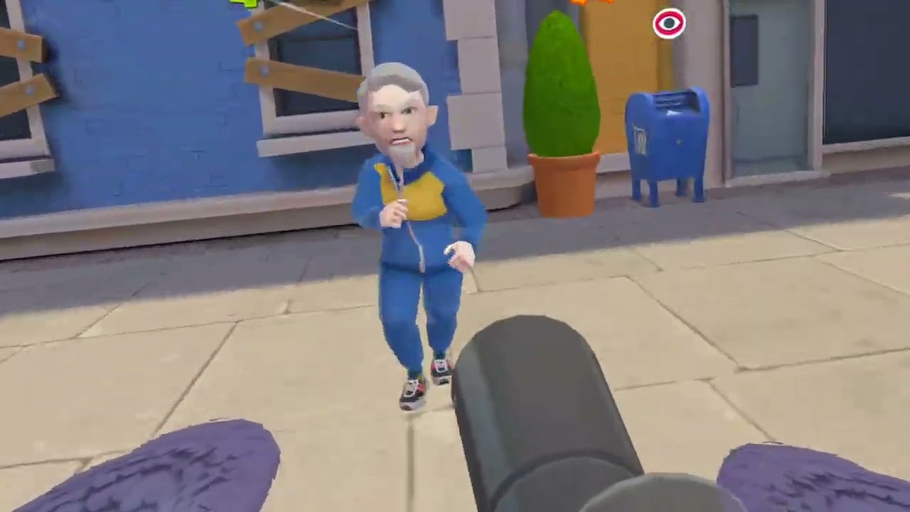 I became a bird in vr