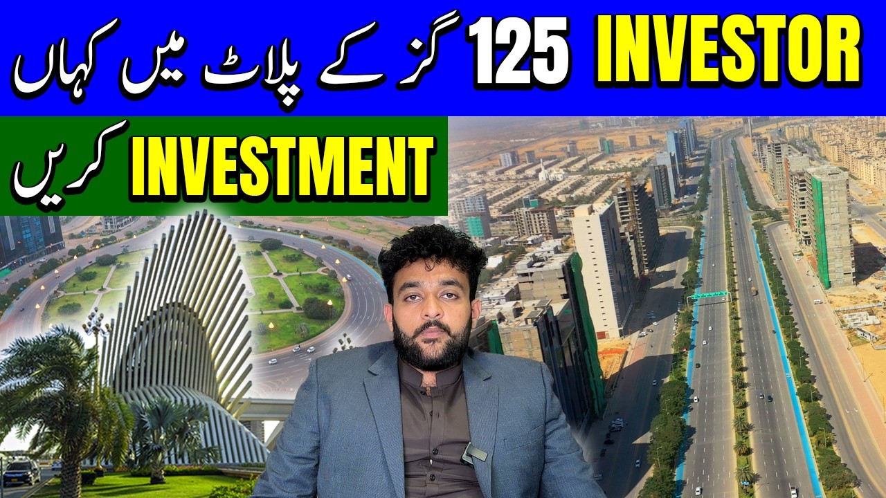 Investor Guide: Where to Invest in 125 Sq. Yards Plots in Bahria Town Karachi