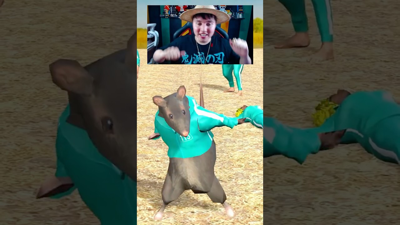 Ratita En El Juego Del Calamar 🐀