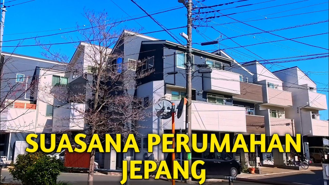 JALAN JALAN DI PERUMAHAN JEPANG 