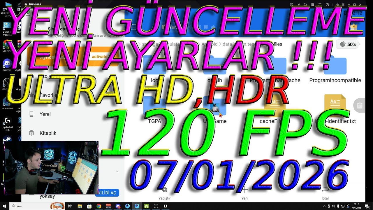 YENİ GÜNCELLEME YENİ AYARLAR YENİ SAV.LAR GAMELOOP 120 FPS PUBG MOBİLE #keşfet #pubgmobile #pubg